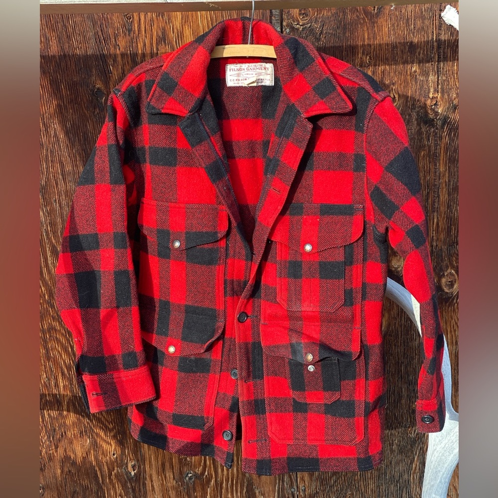 Vintage Filson Single Mackinaw
